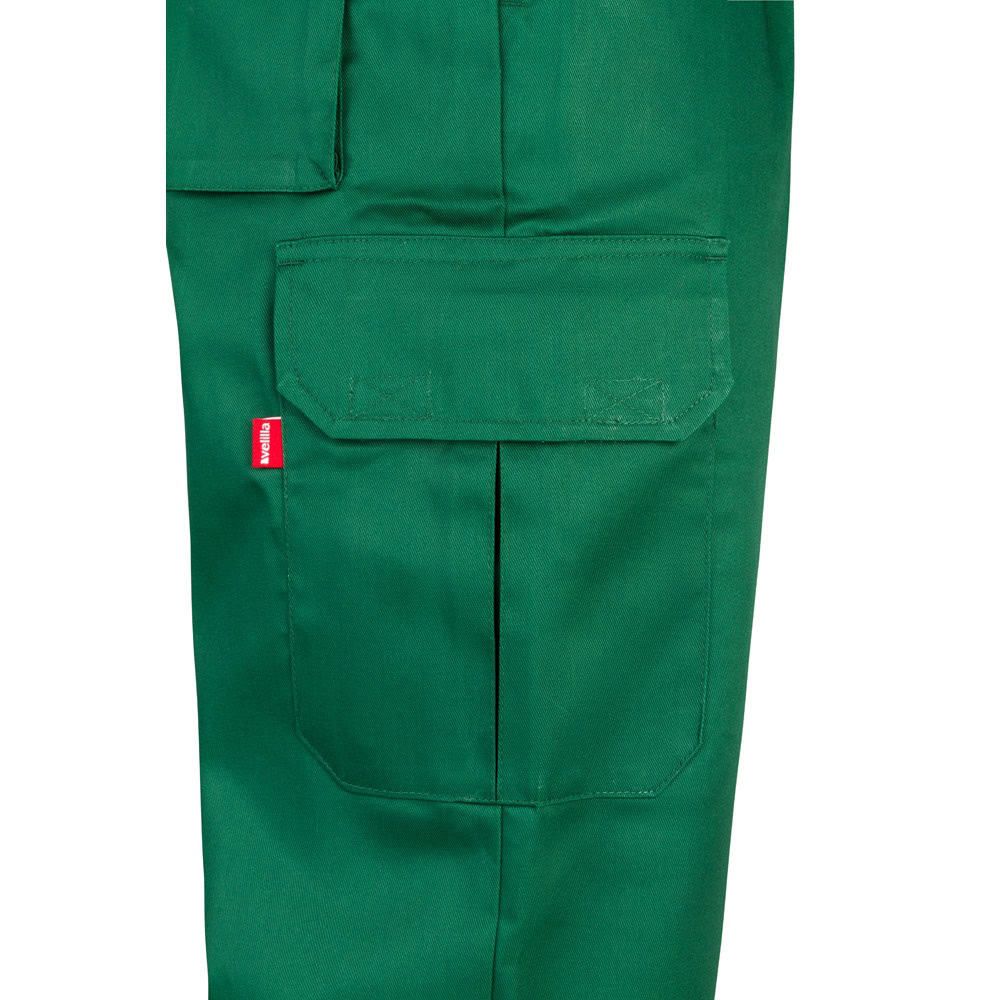 VL MABON. Twillbyxor med flera fickor (200g/m²), i bomull (35%) och polyester (65%)