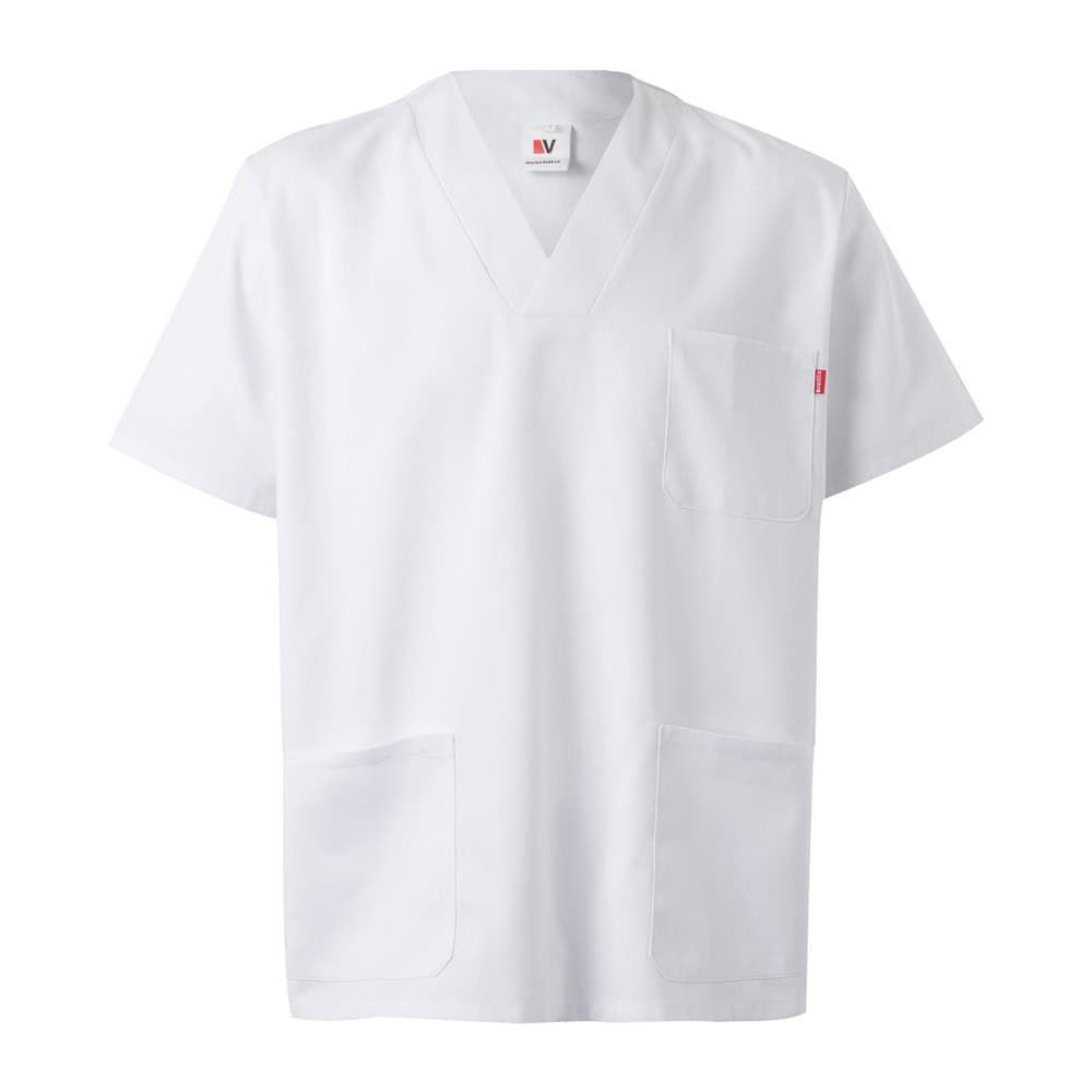 VL TLALOC. Twilltunika (190g/m²) med korta ärmar, i polyester (65%) och bomull (35%) – profilreklam med tryck från ExpoTryck