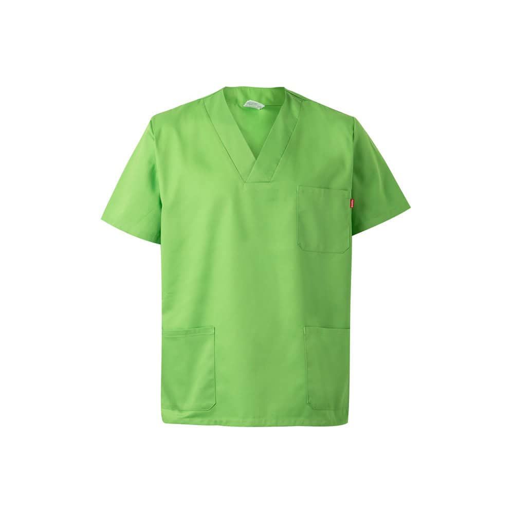 VL ILLAPA. Twilltunika (190g/m²) med korta ärmar, i polyester (65%) och bomull (35%)