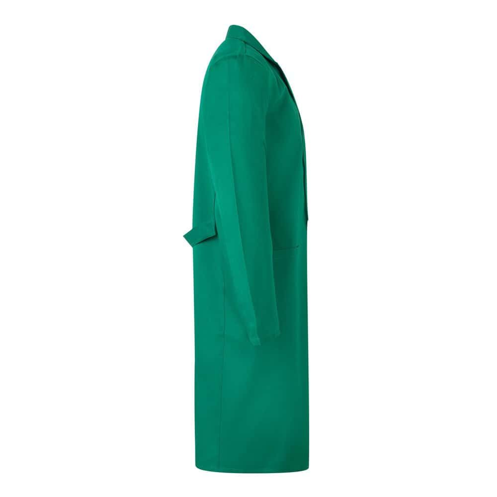 Grön twillblus i bomull och polyester för ExpoT.