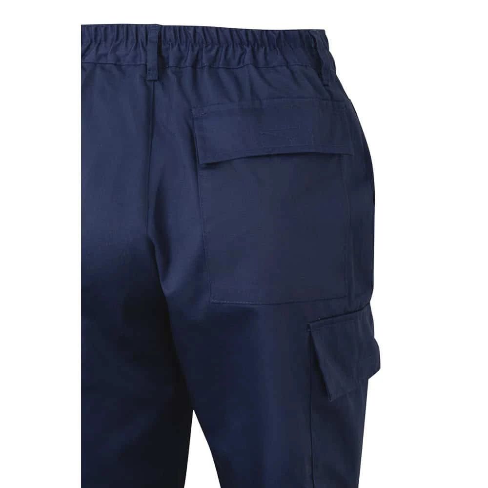 Tvåfärgade Artemis byxor i twill, bomull och polyester, för arbetskläder.