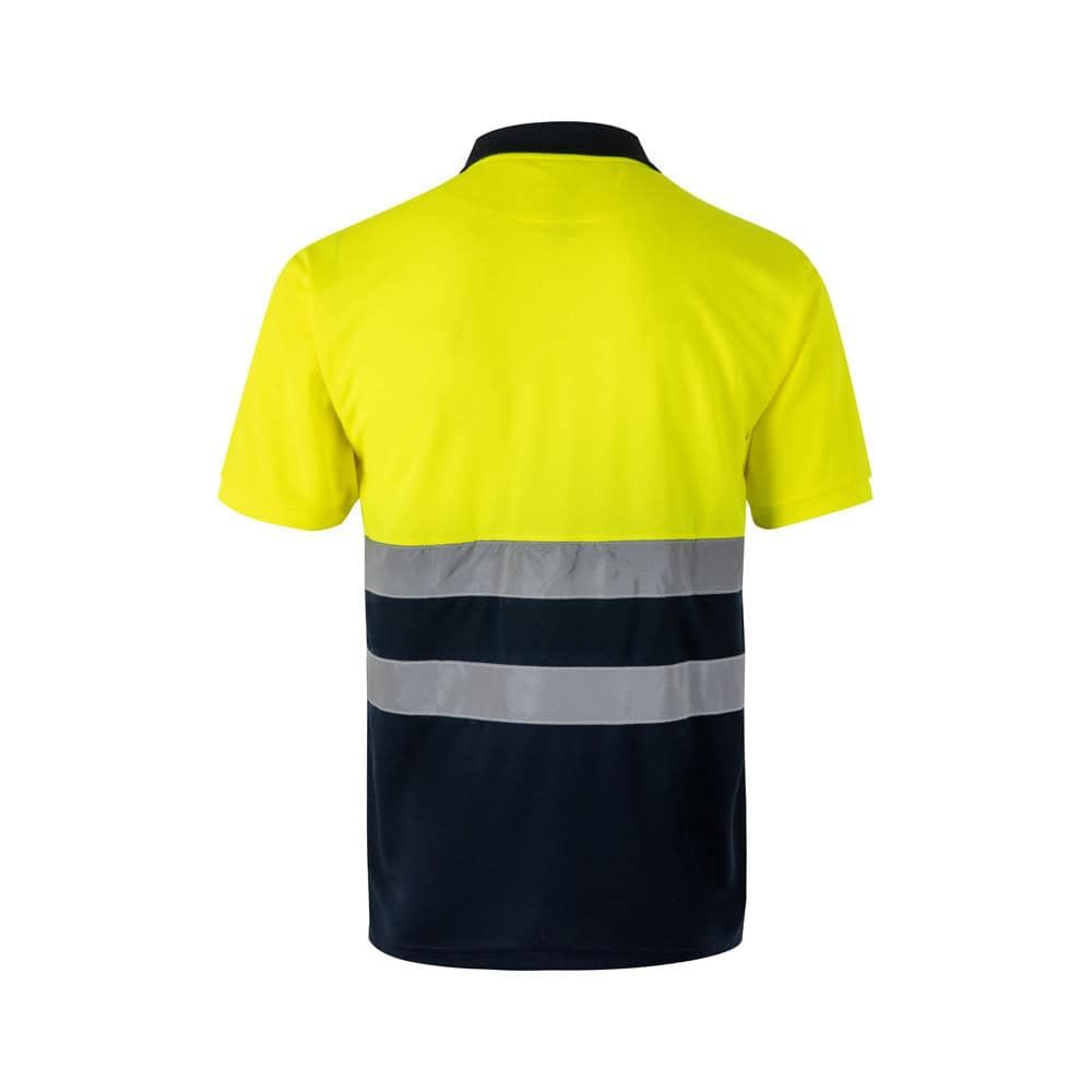 Reflexväst VL FORTUNA med korta ärmar, i polyester (100%) för synlighet och komfort.
