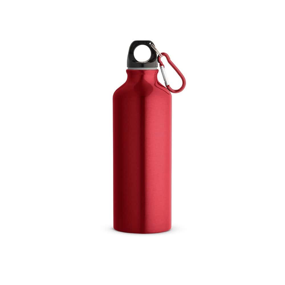 RE-LANDSCAPE M. Återvunnen aluminiumflaska med karbinhake 530 mL