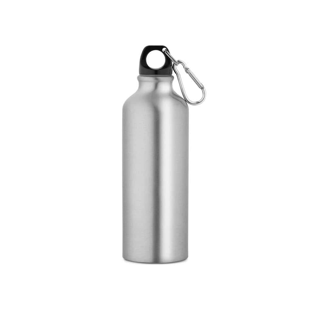 RE-LANDSCAPE M. Återvunnen aluminiumflaska med karbinhake 530 mL