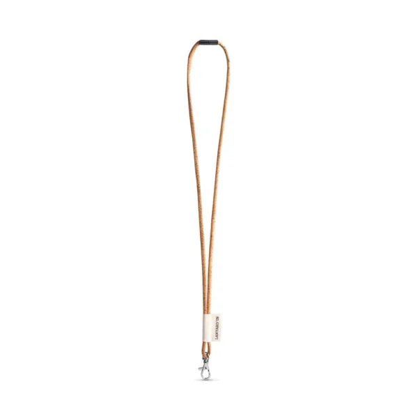 75096. Lanyard Cork Long Set. Standard modeller – profilreklam med tryck från ExpoTryck