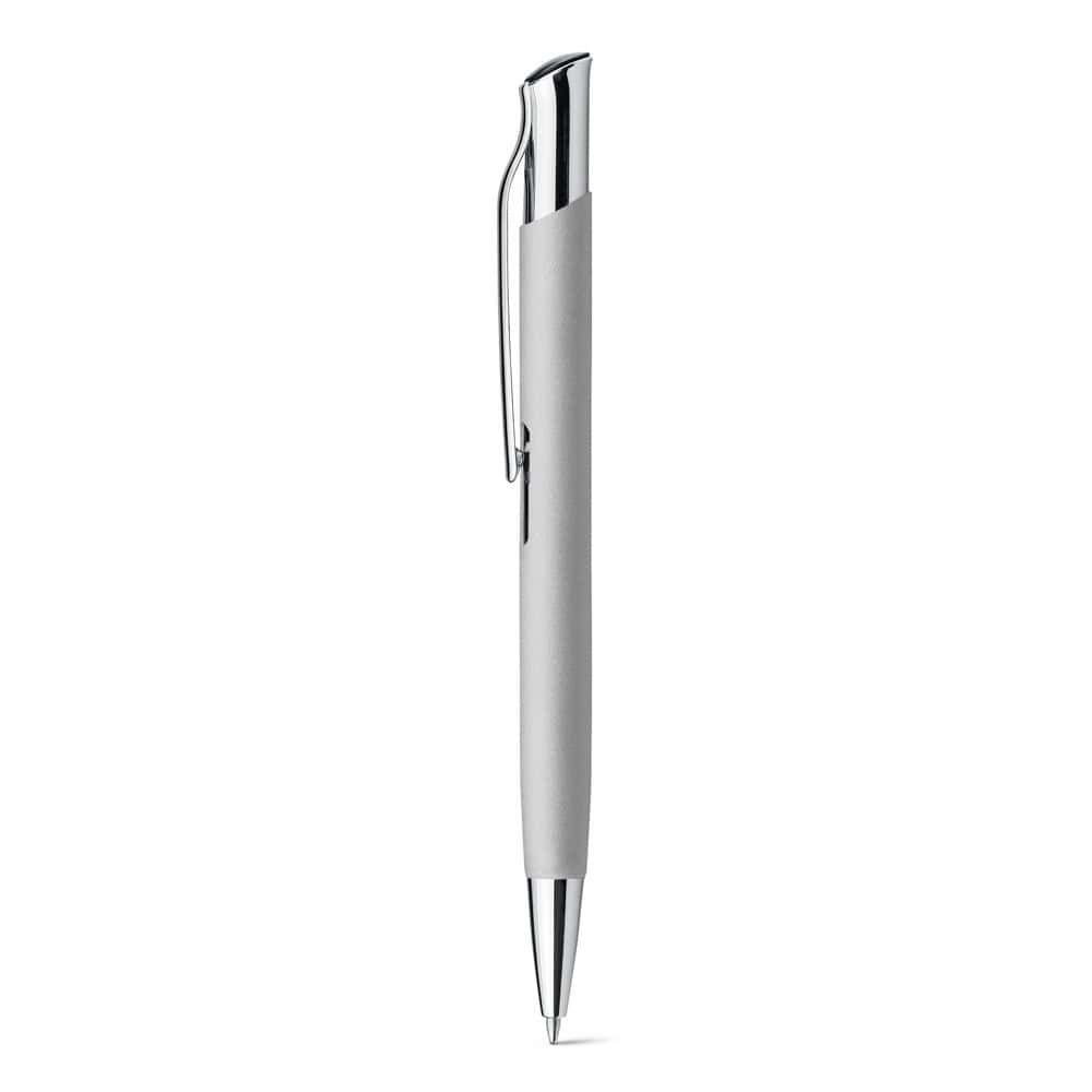 OLAF SOFT. Kulspetspenna i aluminium med gummifinish