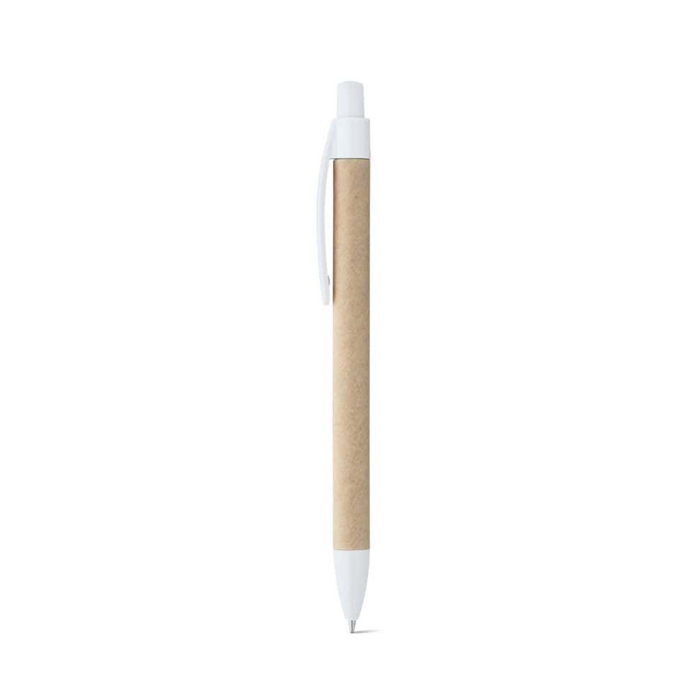 REMI. Kraftpapper kulspetspenna med klipps