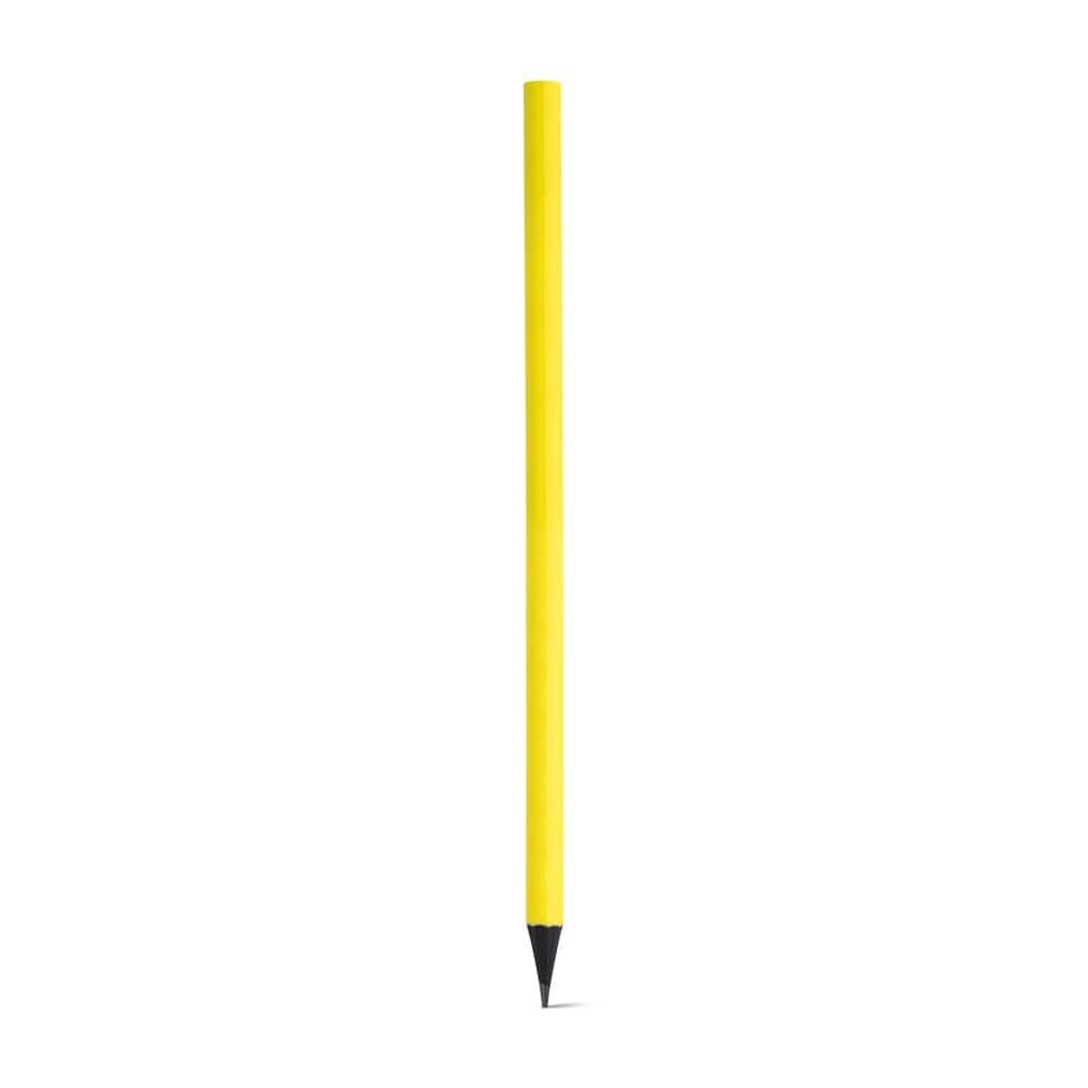 LUCIAN. Trä fluorescerande penna med hårdhetsgrad HB