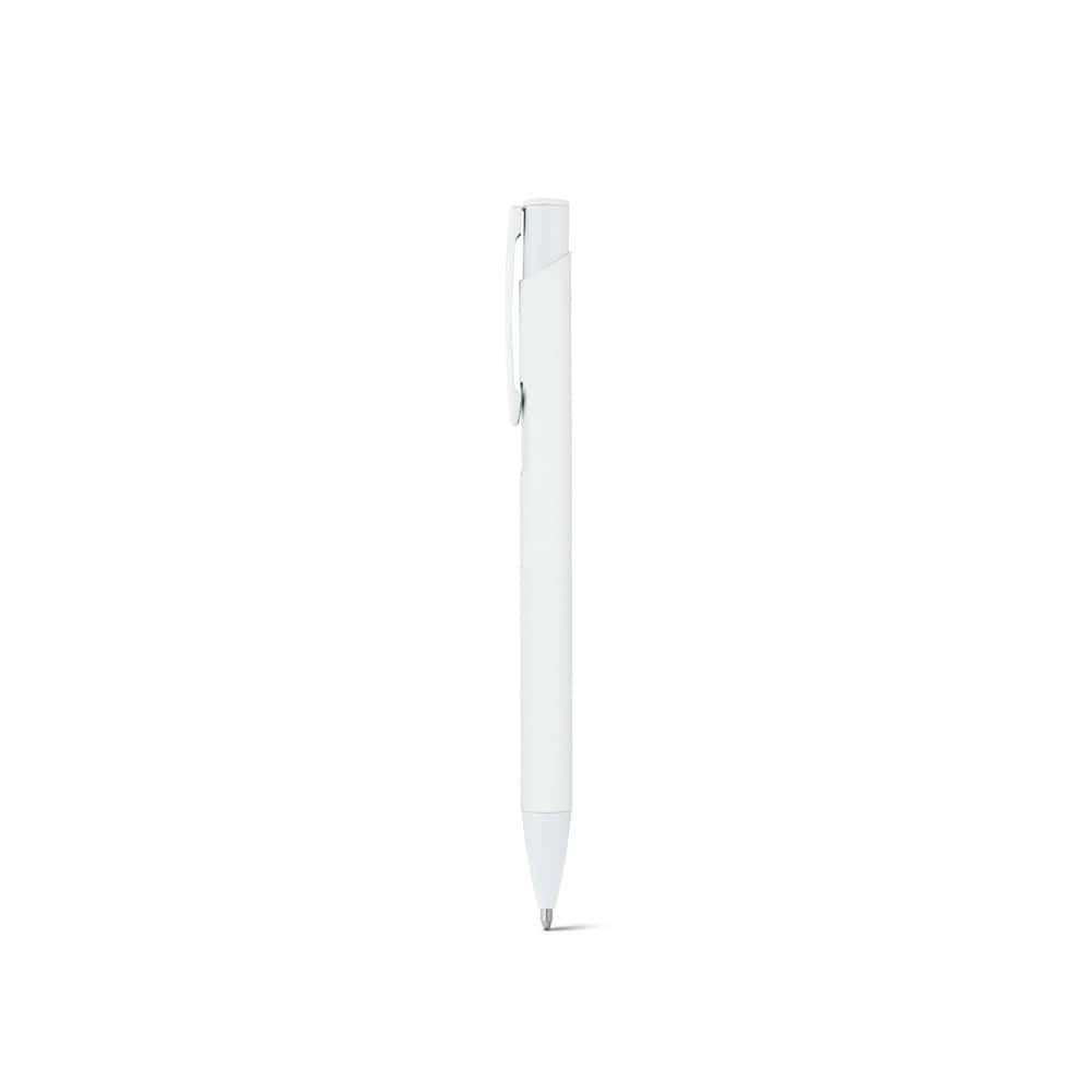 CLINT. Återvunnen kulspetspenna i aluminium (100% rAL) med gummifinish