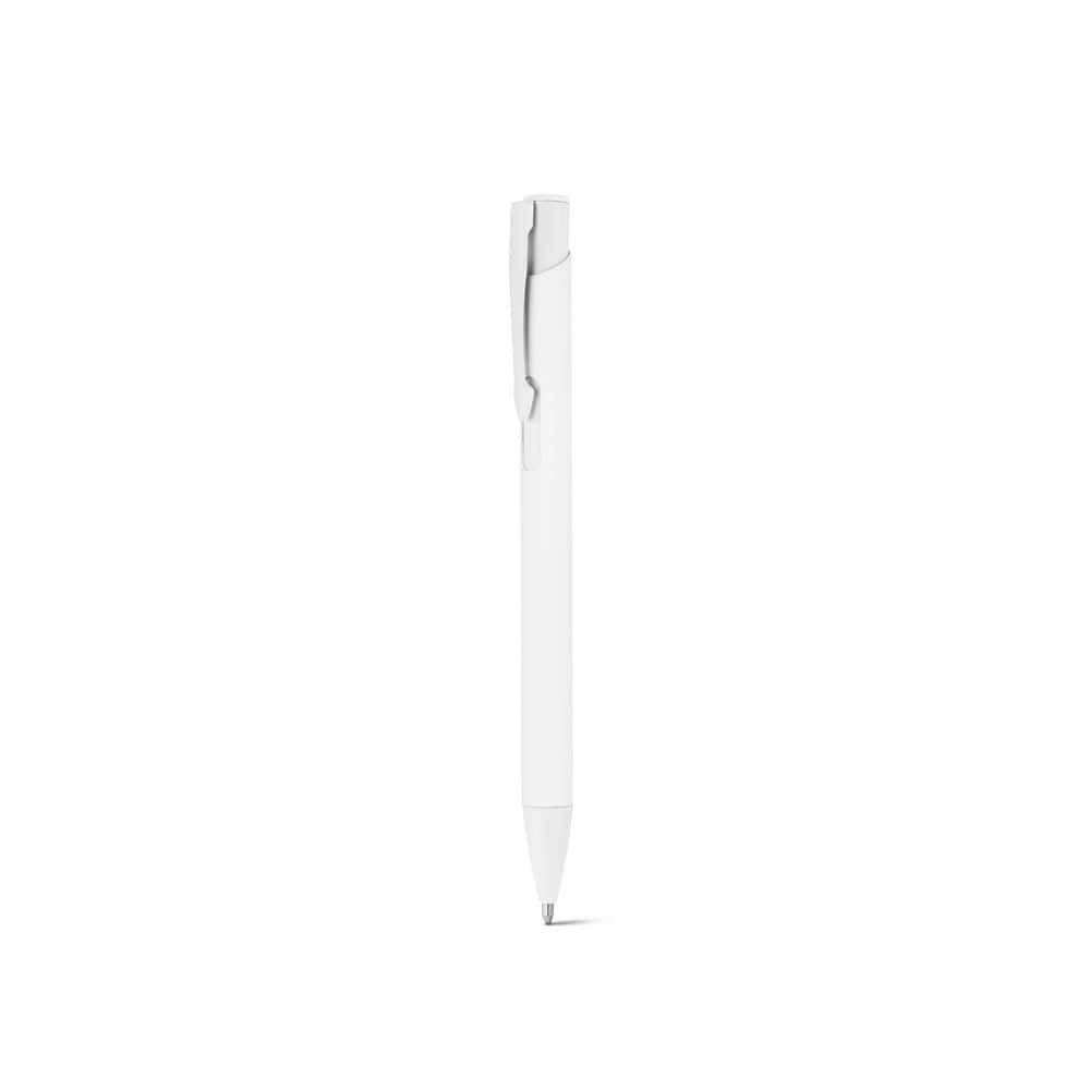 CLINT. Återvunnen kulspetspenna i aluminium (100% rAL) med gummifinish