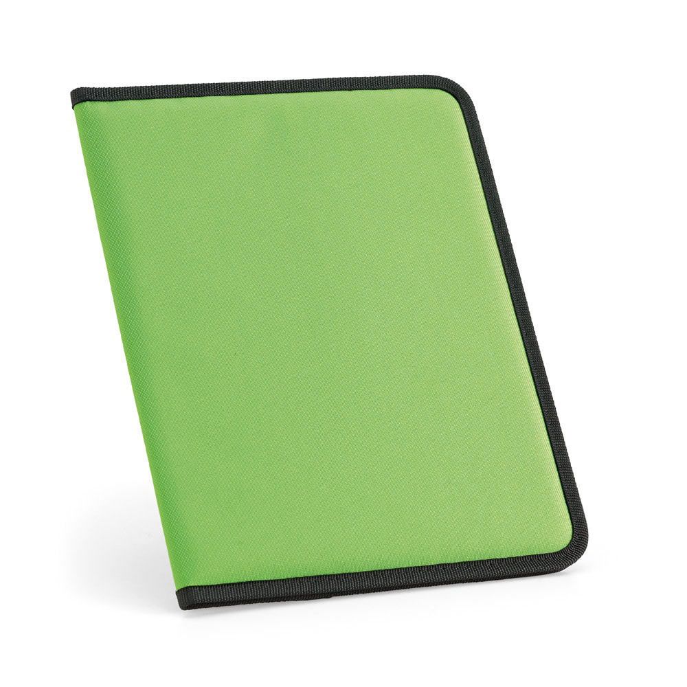 CUSSLER. A4-mapp i 600D med linjerade sidor