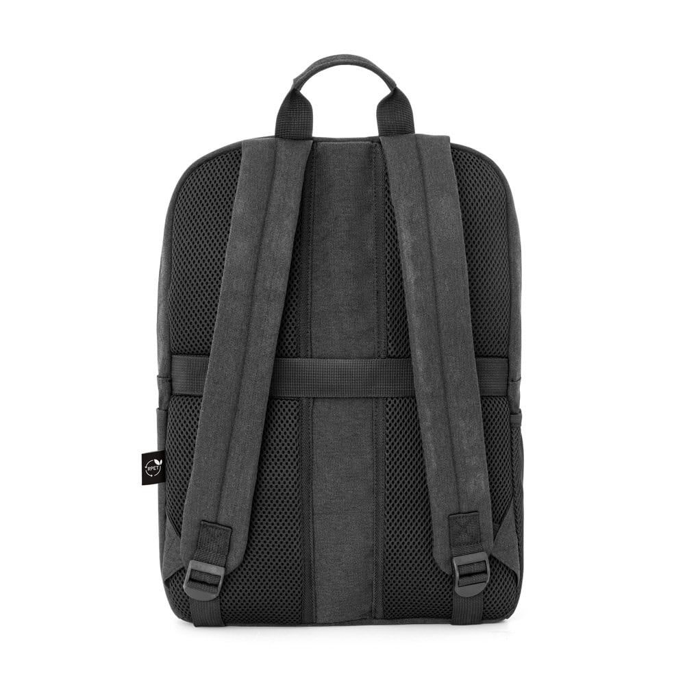 Miljövänlig ryggsäck för 15.6'' laptop i återvunnen polyester.