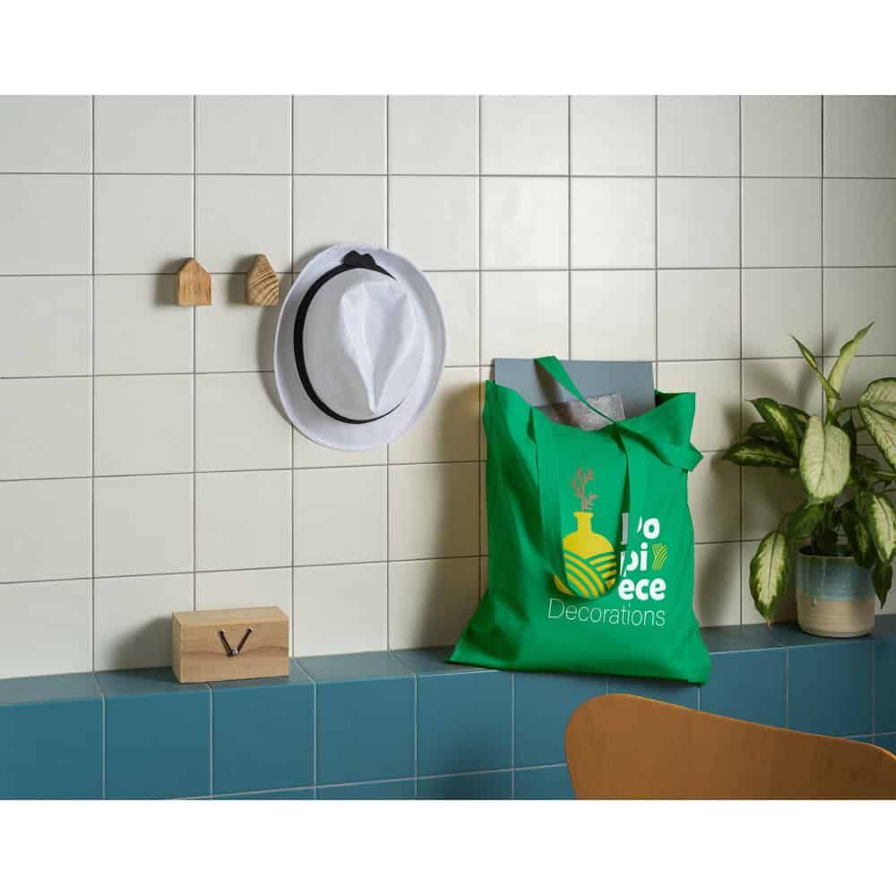 CAIRO. Väska i återvunnen bomull (70 %) och polyester (30% rPET) (180 g/m²)