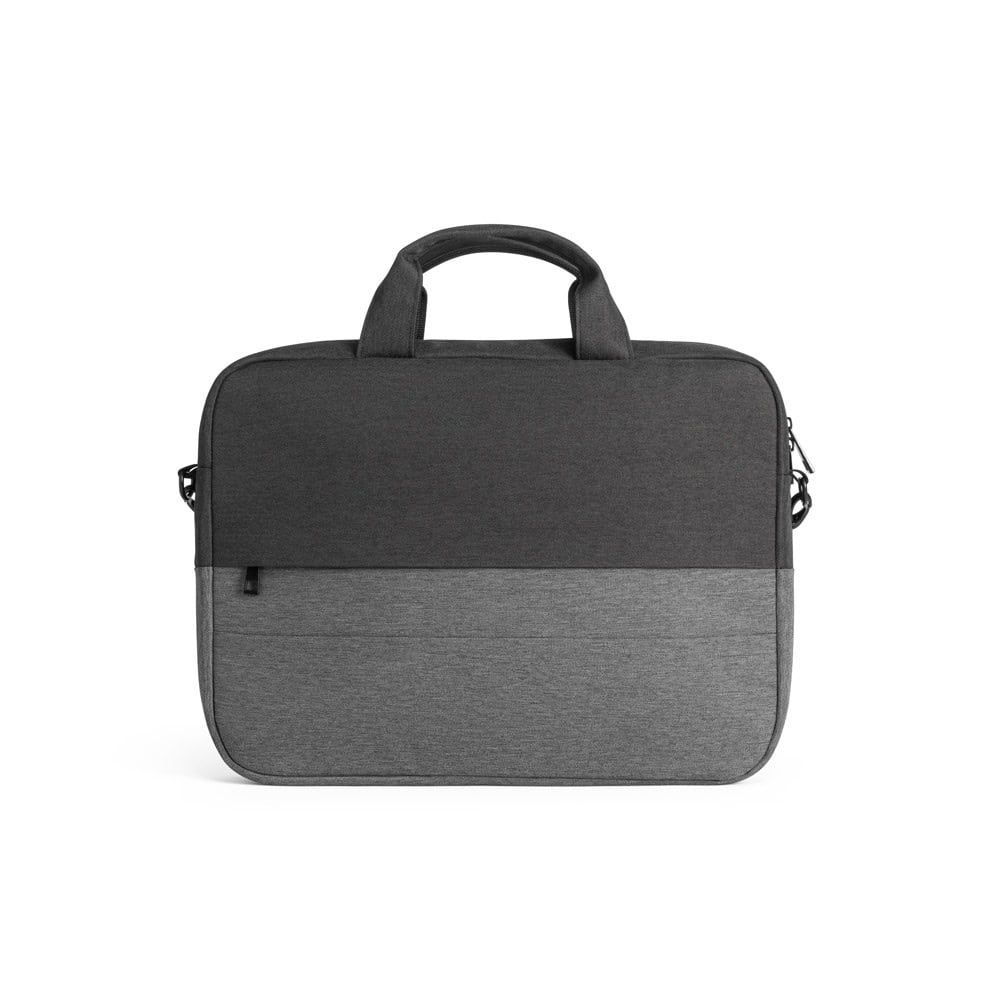 GENOA. Vadderad laptopväska i 600D återvunnen polyester med hög densitet 15"