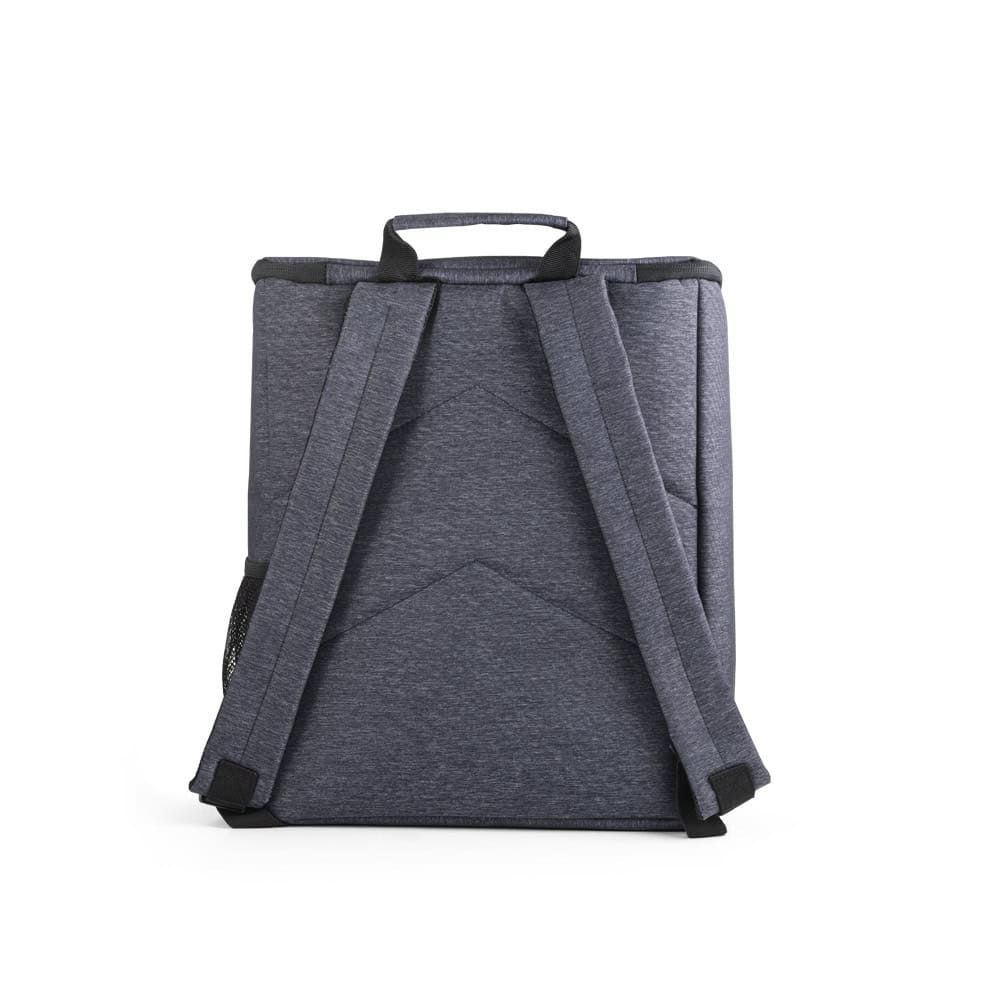 Ryggsäck i nylon med isolering för kalla drycker, perfekt för vardag och resor.
