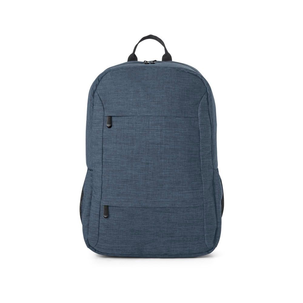 Miljövänlig 300D ryggsäck av 100% återvunnen PET för laptop och vardagsbruk.
