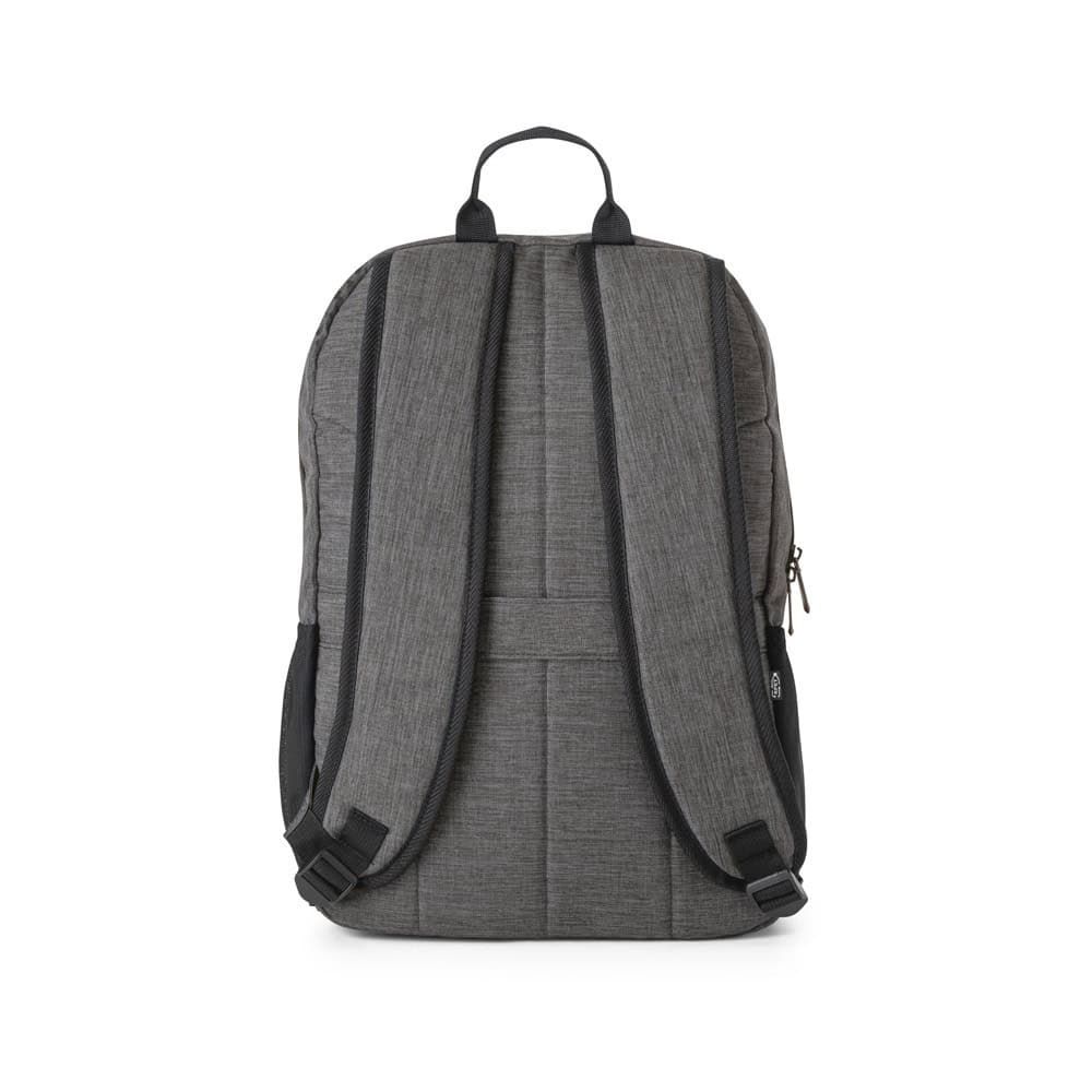 Miljövänlig 300D ryggsäck i 100% återvunnet PET för laptop och vardagsanvändning.
