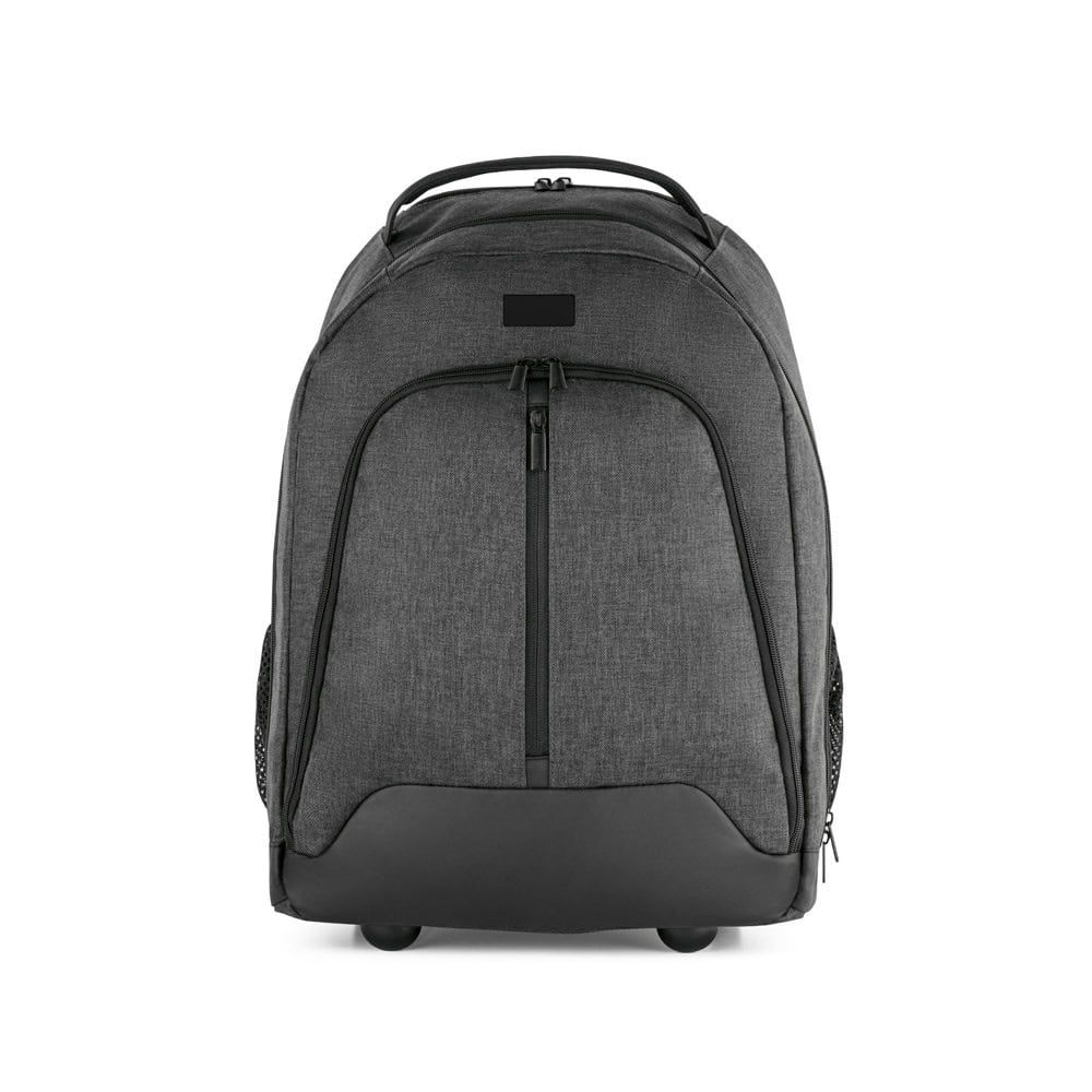 Praktisk trolleyryggsäck för laptop med 15,6 tum och slitstarkt 600D-material. Perfekt för resor och.