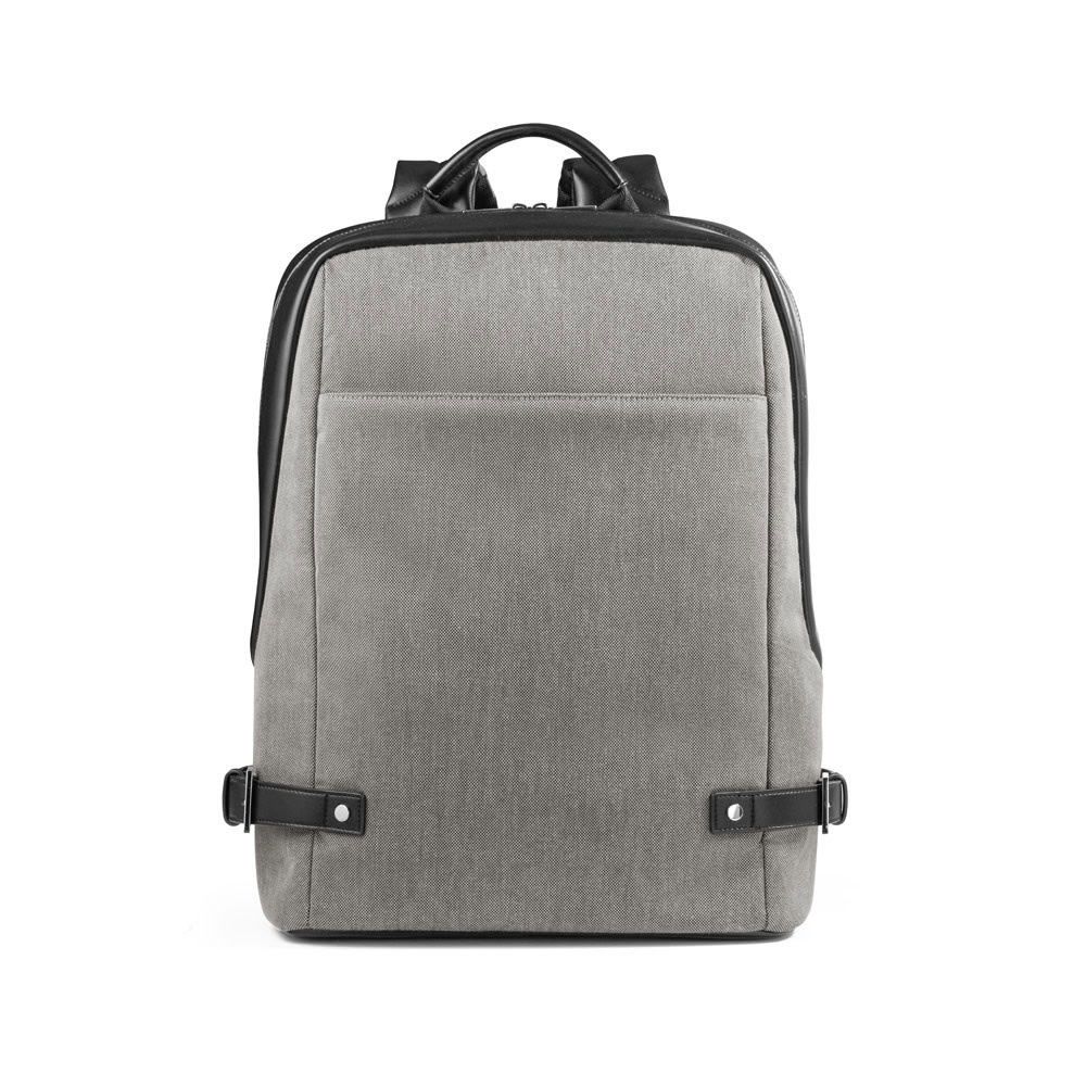 Ryggsäck för laptop upp till 15.6'' i tyg och PU.