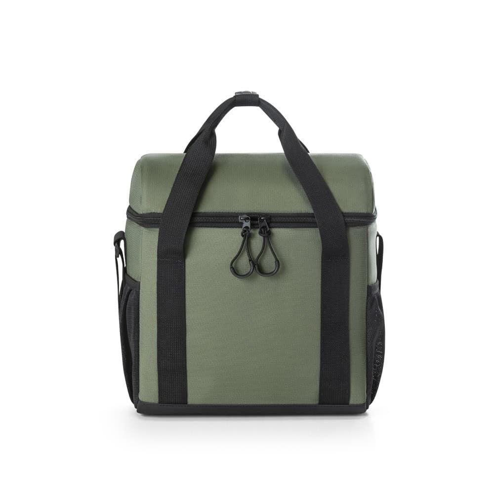 Vadderad kylväska i återvunnet polyester 600D ripstop, 11 L, perfekt för mat och dryck.