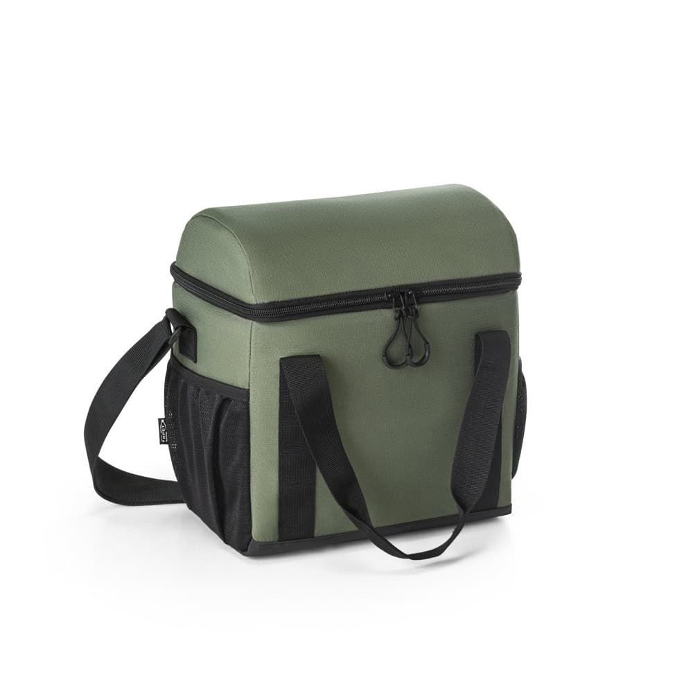 Vadderad kylväska i återvunnen polyester 600D ripstop, 11 L, perfekt för mat och dryck.