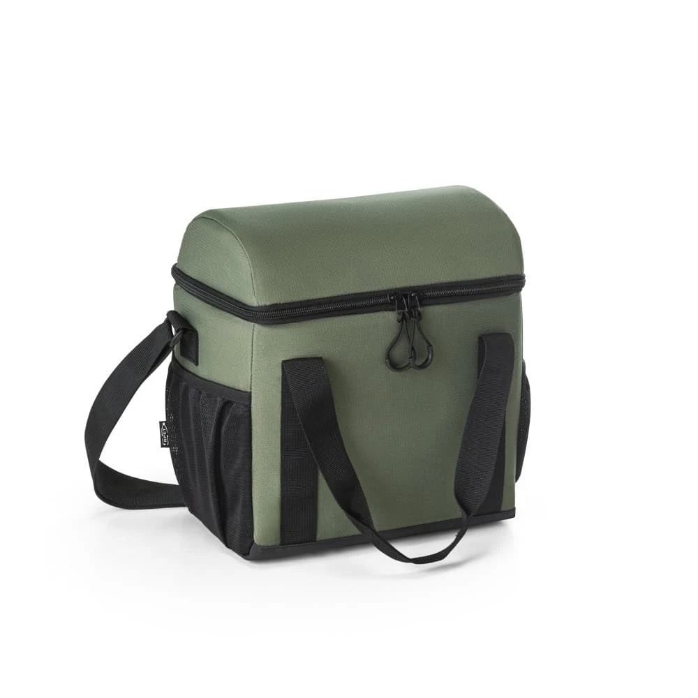 Vadderad kylväska i återvunnen polyester 600D ripstop, 11 L, perfekt för mat och dryck.