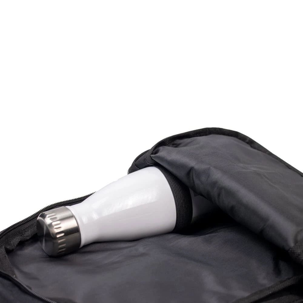 DELFOS. Ryggsäck i 300D medåtervunnen polyester och 600D medåtervunnen polyester med enkelrem och foder av 210D återvunnet polyester