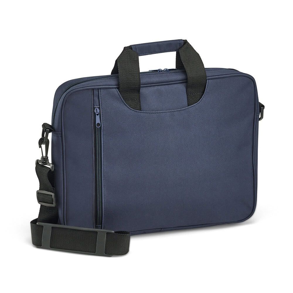 Laptopväska för upp till 15,6 tum i slitstark polyester.