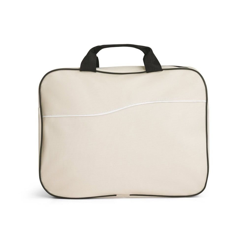 Konferensmapp i 600D polyester, perfekt för möten och presentationer.