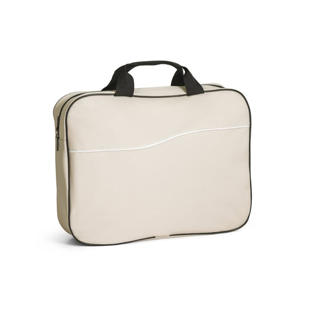 Konferensmapp i 600D polyester, perfekt för möten och presentationer.