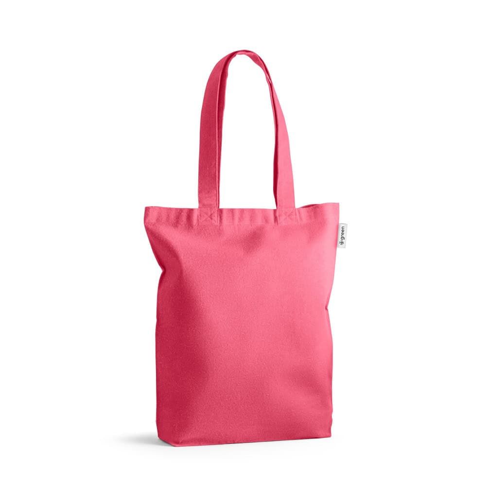 MERIDA. Väska (220 g/ m²) i bomull (50%), återvunnen bomull (30%) och polyester (20% rPET)