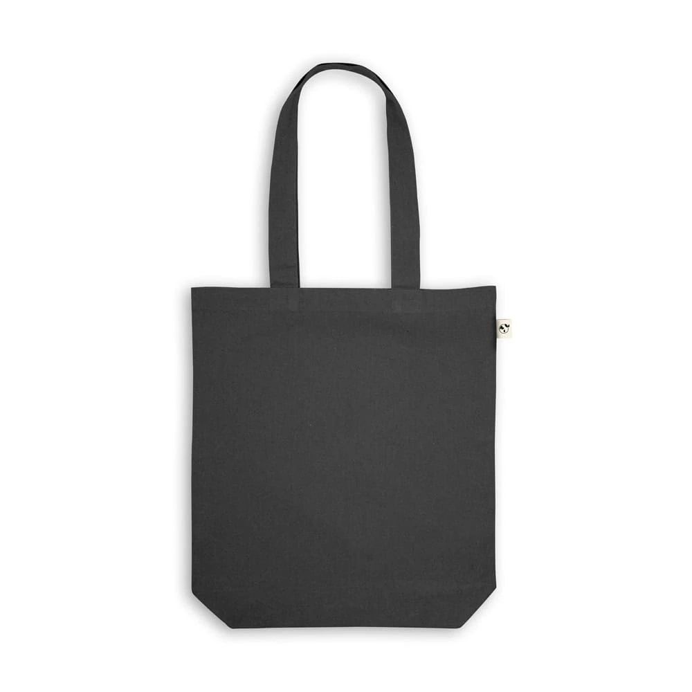 MERIDA. Väska (220 g/ m²) i bomull (50%), återvunnen bomull (30%) och polyester (20% rPET)