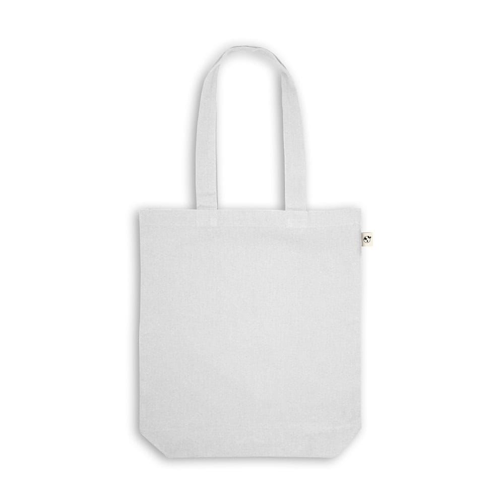 MERIDA. Väska (220 g/ m²) i bomull (50%), återvunnen bomull (30%) och polyester (20% rPET)