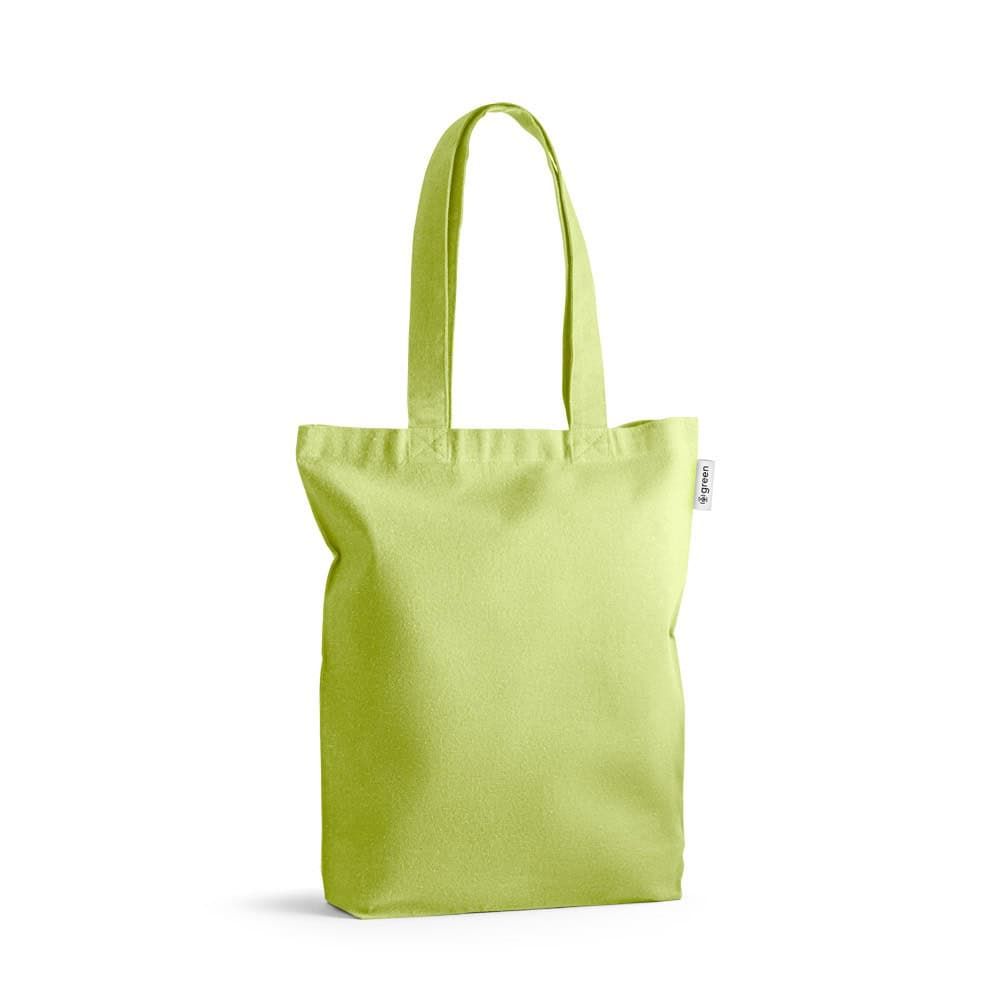 MERIDA. Väska (220 g/ m²) i bomull (50%), återvunnen bomull (30%) och polyester (20% rPET)