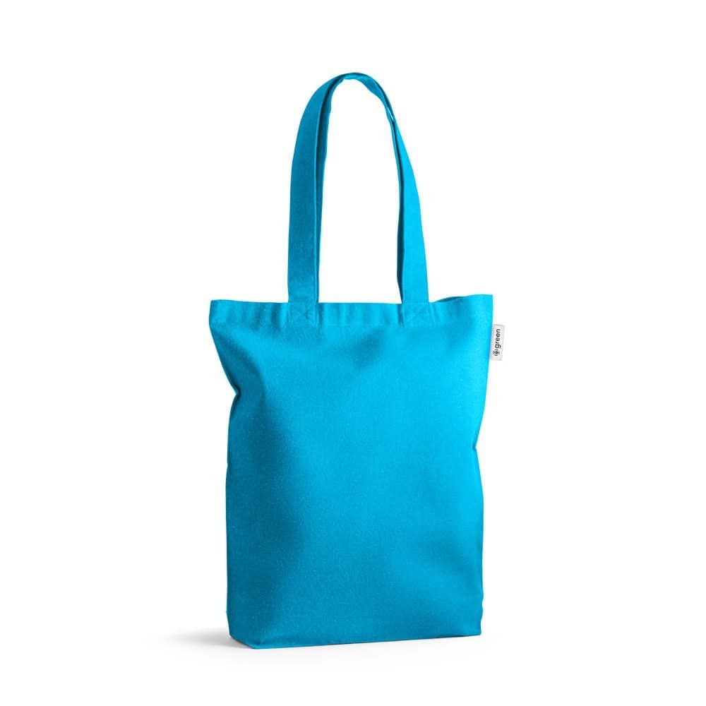 MERIDA. Väska (220 g/ m²) i bomull (50%), återvunnen bomull (30%) och polyester (20% rPET)