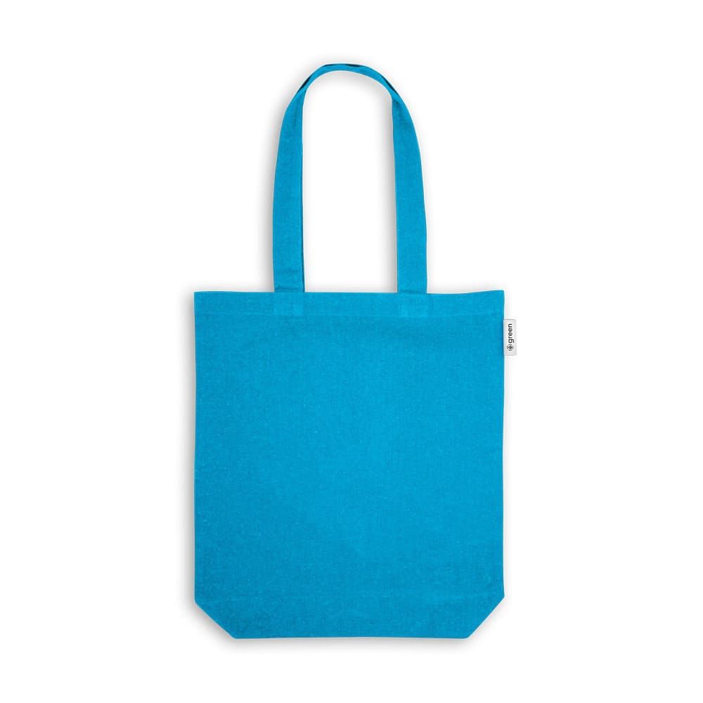 MERIDA. Väska (220 g/ m²) i bomull (50%), återvunnen bomull (30%) och polyester (20% rPET)