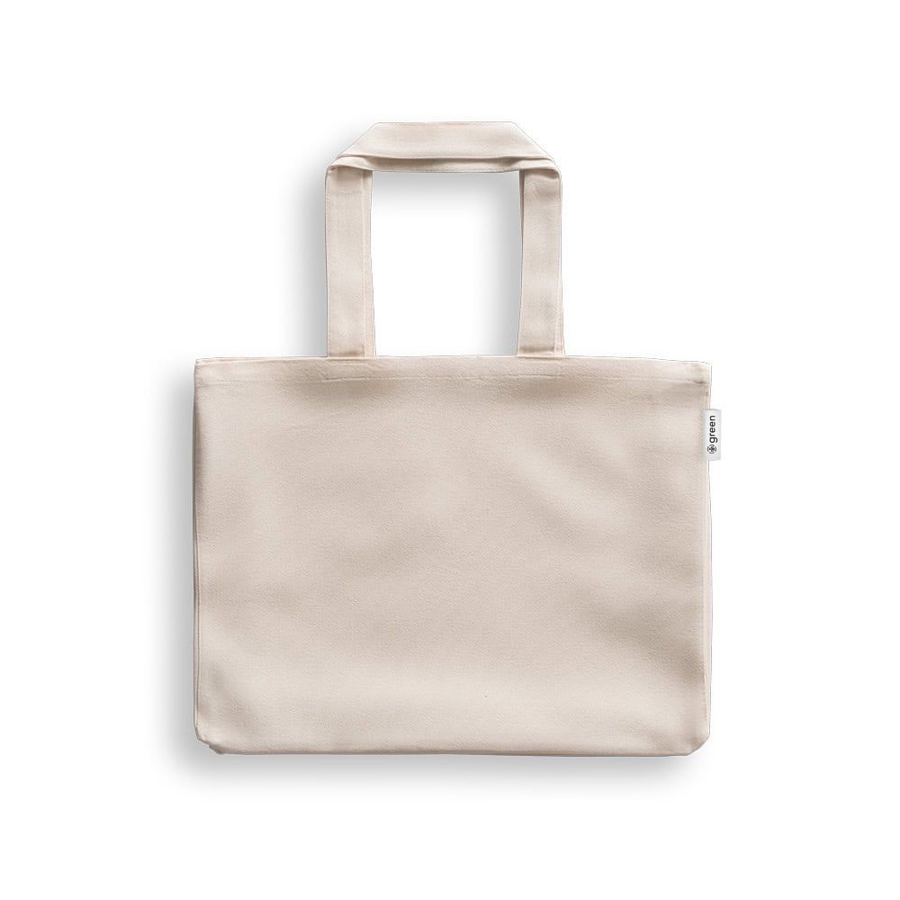 PARMA. Väska i bomull (50%), återvunnen bomull (30%) och polyester (20% rPET) (280 g/ m²)