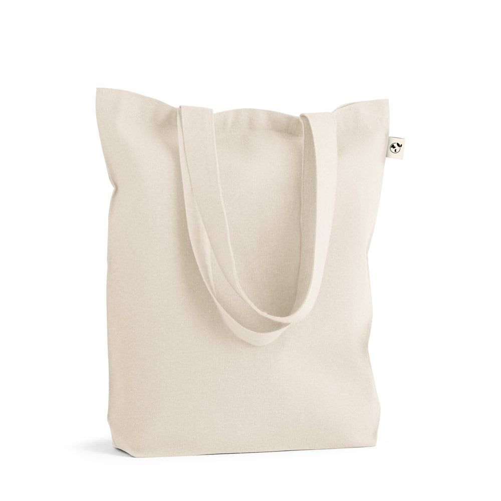 GIRONA. Väska i bomull (50%), återvunnen bomull (30%) och polyester (20% rPET) (220 g/ m²)