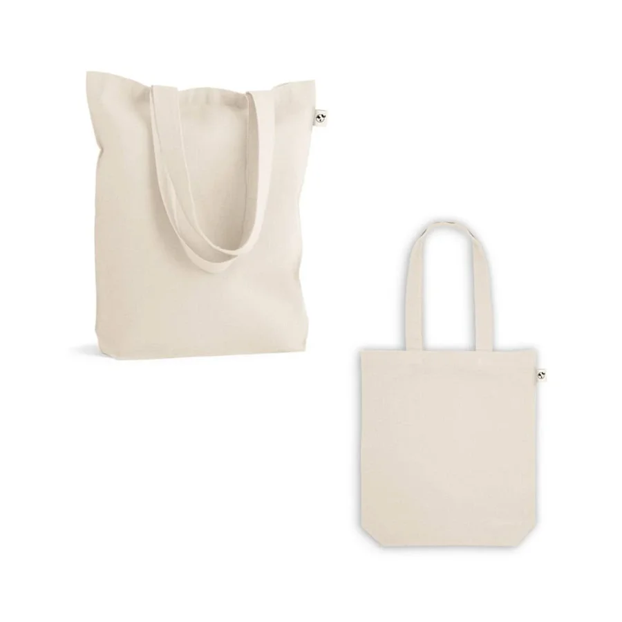 GIRONA. Väska i bomull (50%), återvunnen bomull (30%) och polyester (20% rPET) (220 g/ m²)