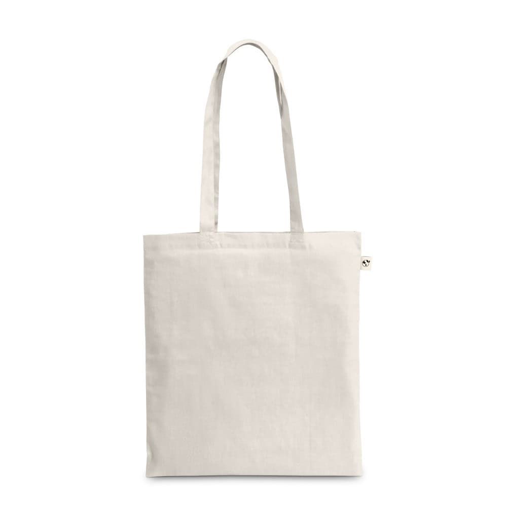 BEJA. 100 % återvunnen bomullspåse (180 g/m²)