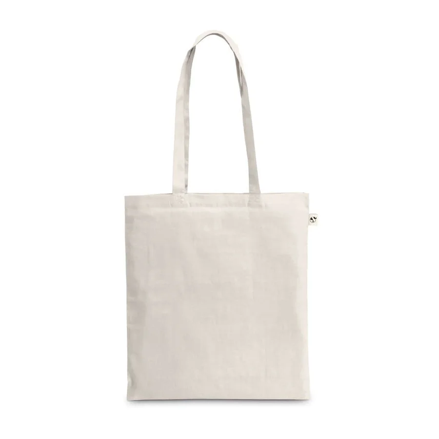 BEJA. 100 % återvunnen bomullspåse (180 g/m²)