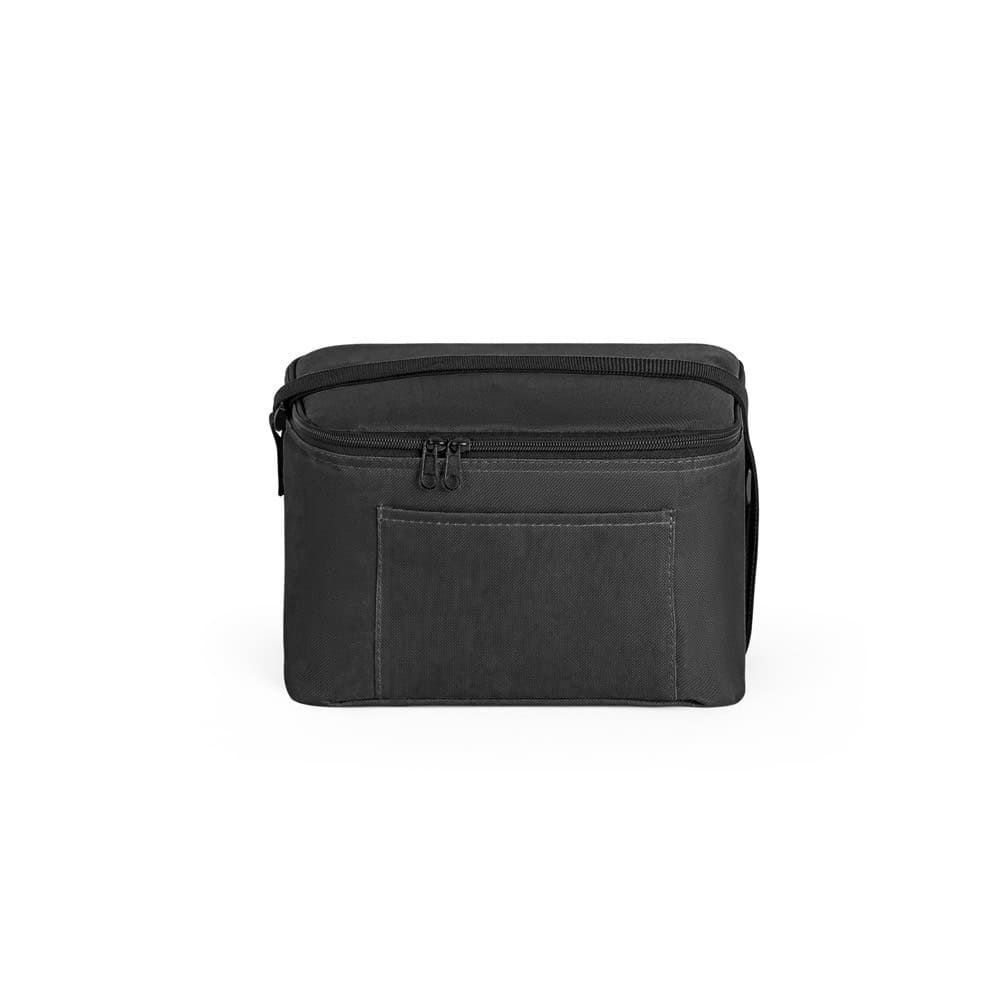 Kylväska i 600D återvunnen polyester med justerbart band för enkel bärning.
