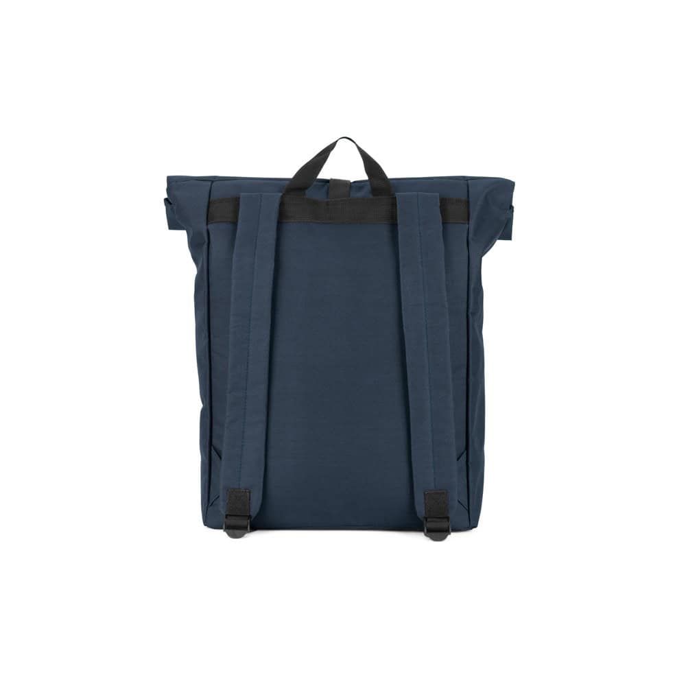Mörkblå laptopryggsäck i 600D tyg med vadderat foder för 17,3" bärbar dator.