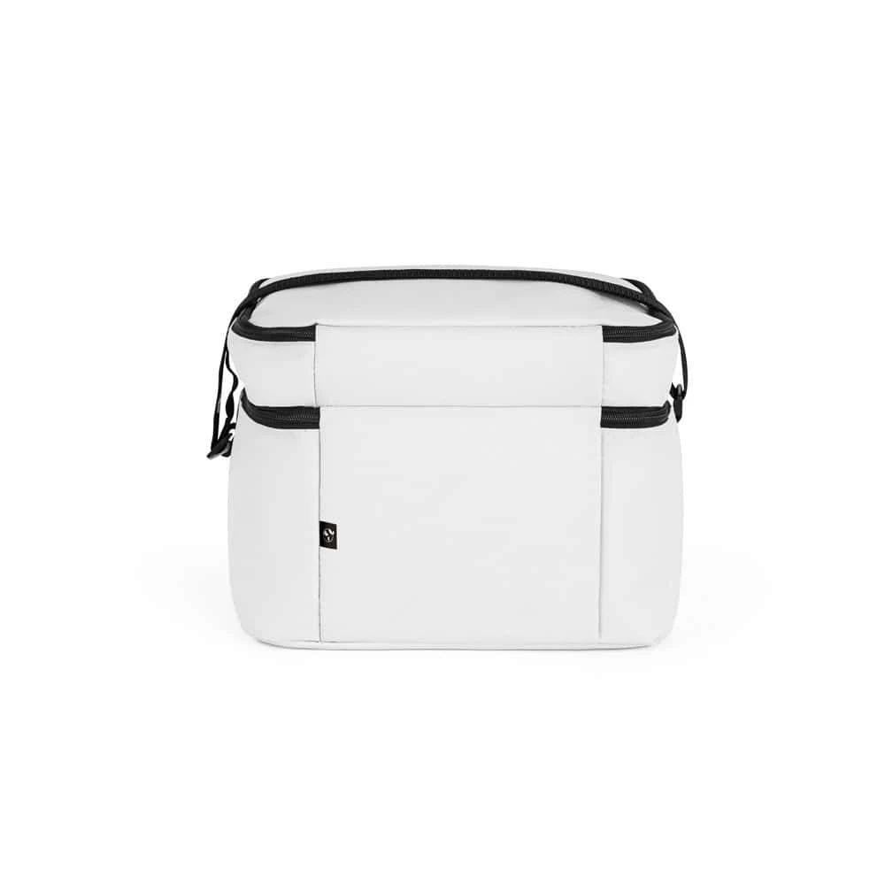 Kylväska i 600D återvunnen polyester med justerbart vävband.