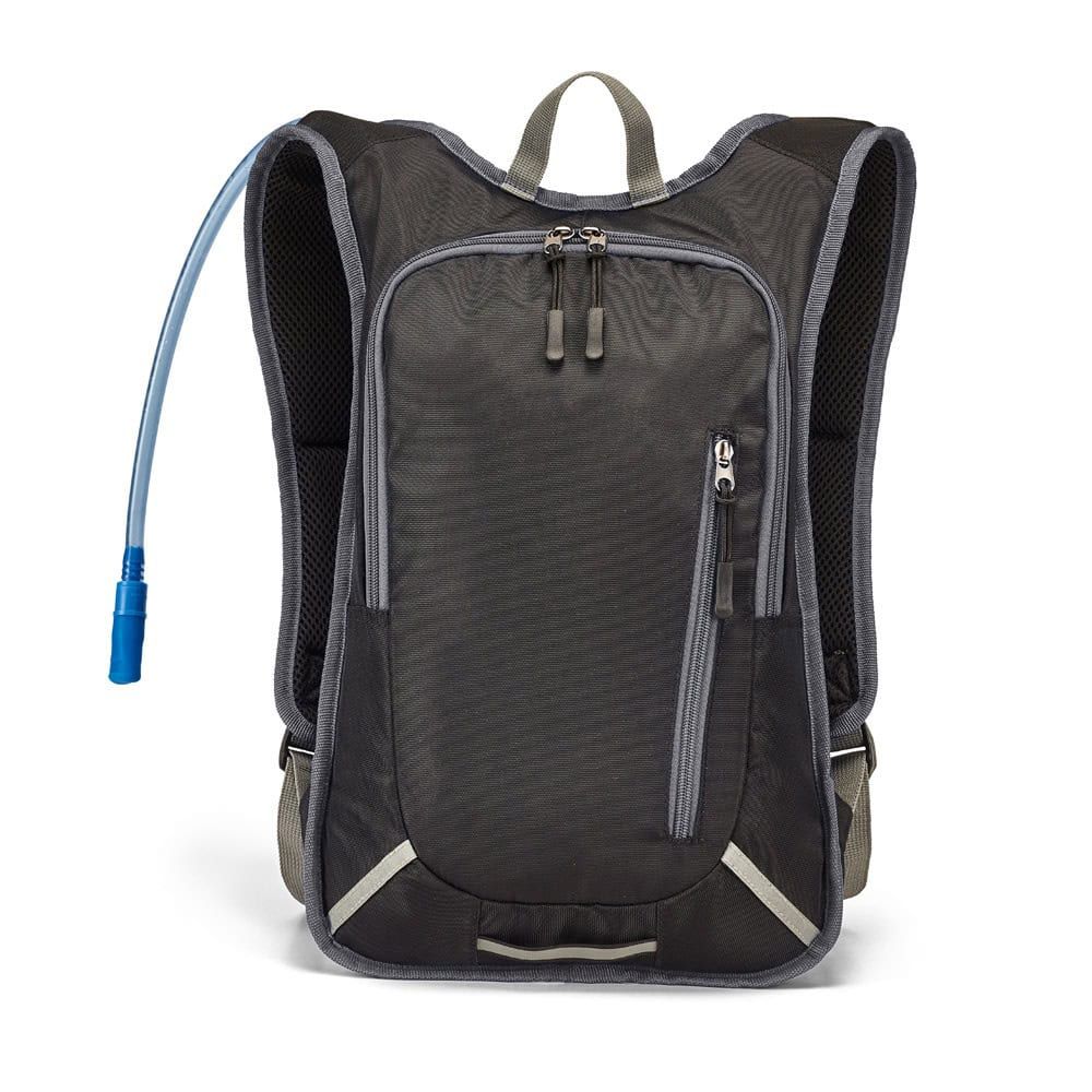 Sportryggsäck MOUNTI 420D med 2L vattentank, perfekt för utomhusaktiviteter.