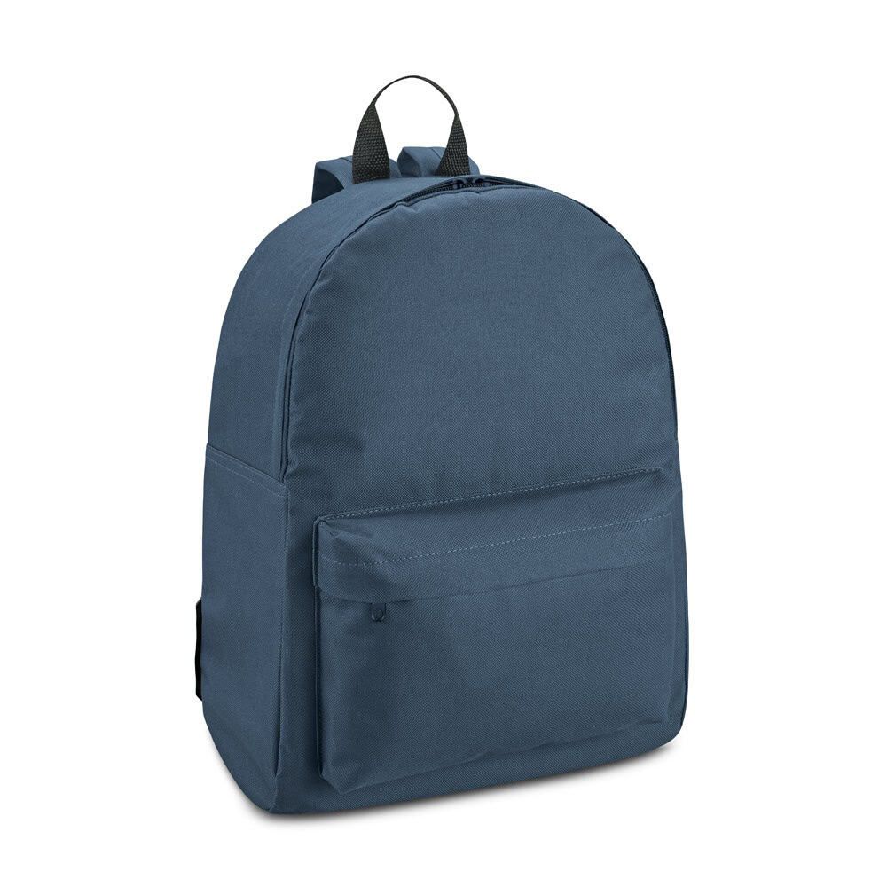 Ryggsäck BERNA i slitstark 600D polyester, perfekt för skol- eller arbetsbruk.