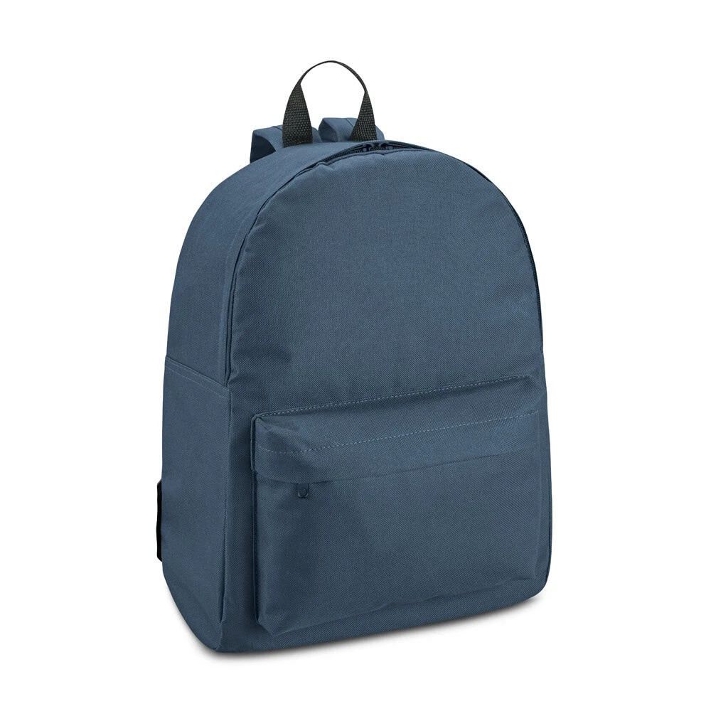 Ryggsäck BERNA i slitstark 600D polyester, perfekt för skol- eller arbetsbruk.