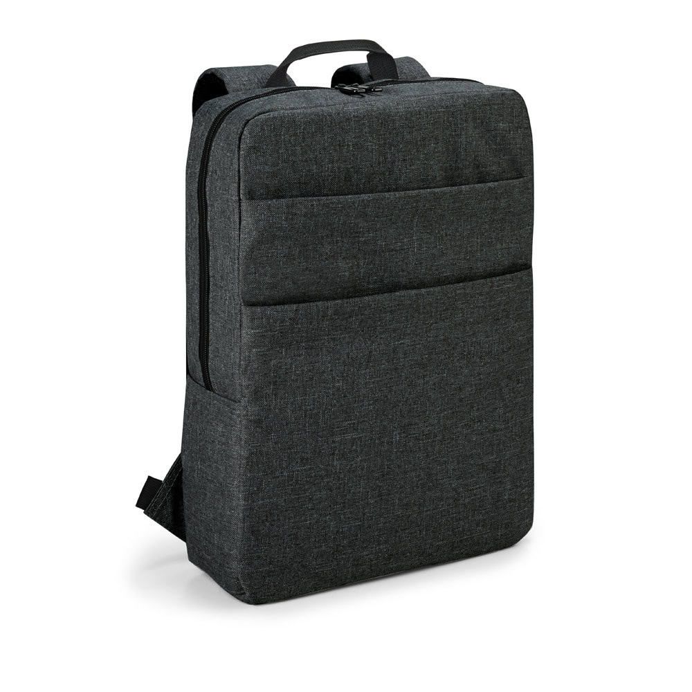 Svart 15,6" laptopväska i hög täthet för dagligt bruk.