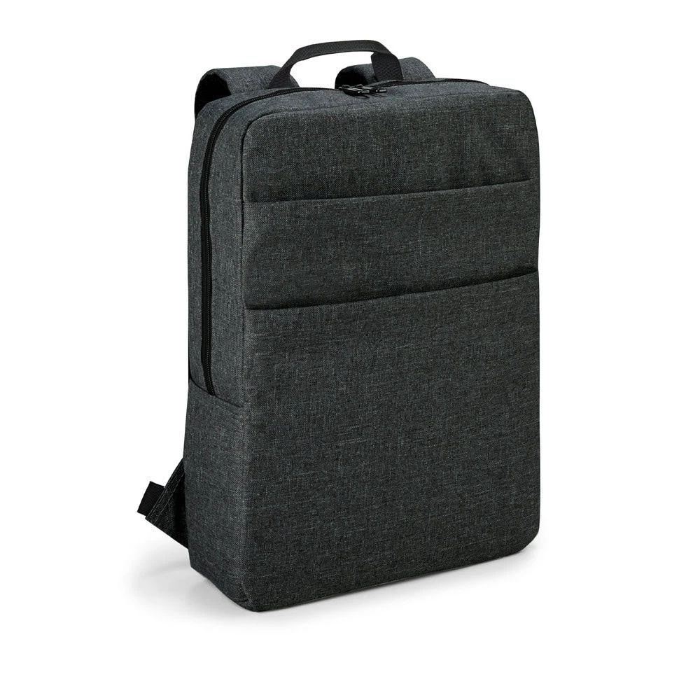 Svart 15,6" laptopväska i hög täthet för dagligt bruk.