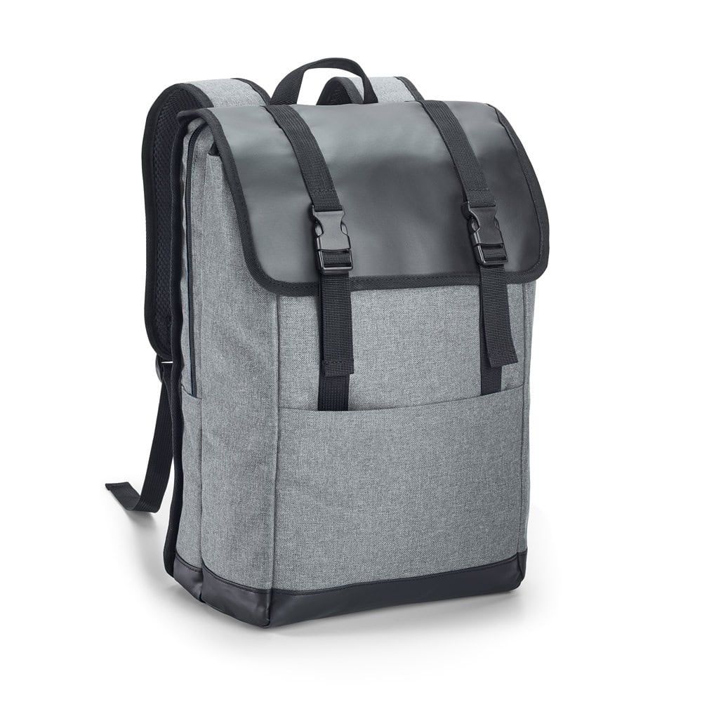 Ryggsäck för laptop upp till 17 tum i slitstark 600D-nylon. Perfekt för arbete och resor.
